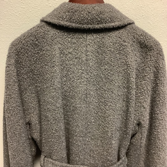 Elle Tahari “Calissi Belted Coat” - Picture 5 of 13